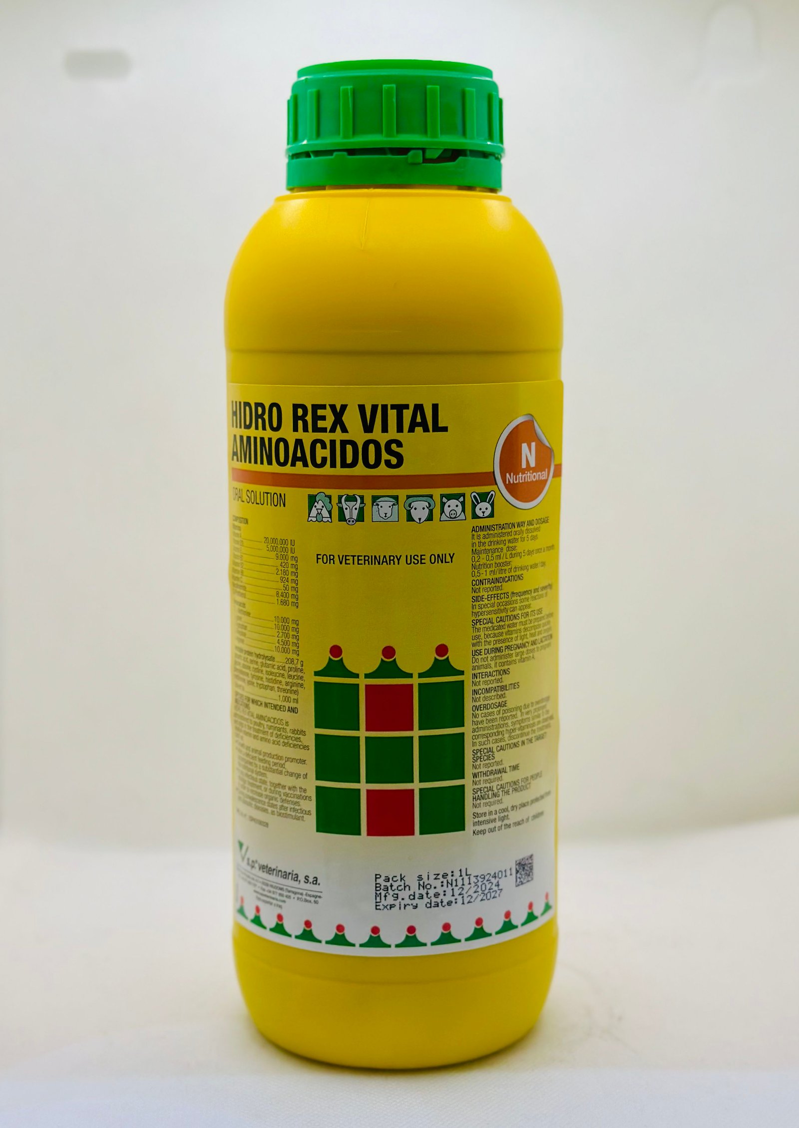 هايدروركس 1 لتر - اسباني