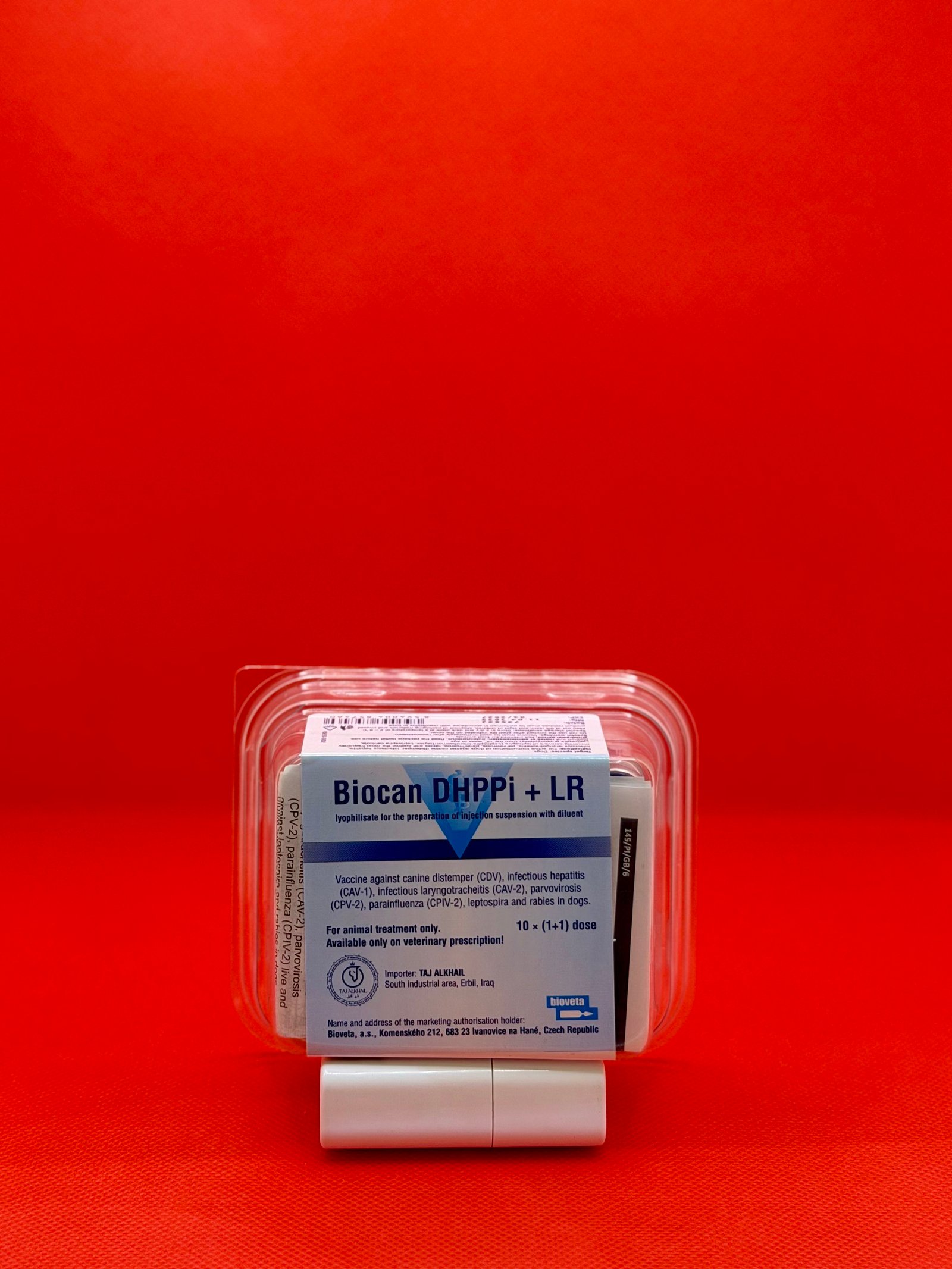 لقاح كلاب تشيكي - BIOCAN DHPPI+LR