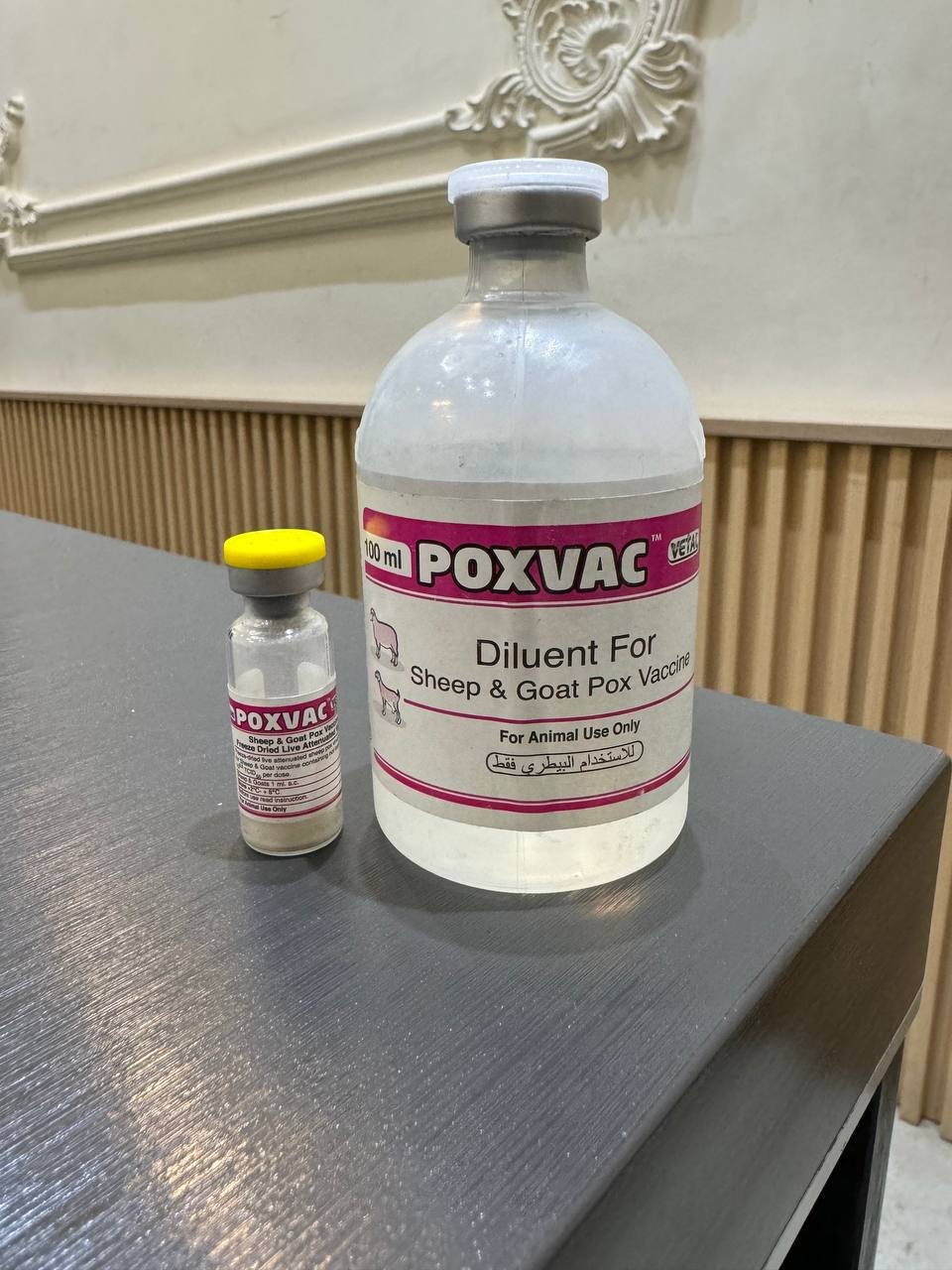 لقاح جدري اغنام وماعز - 100 مل